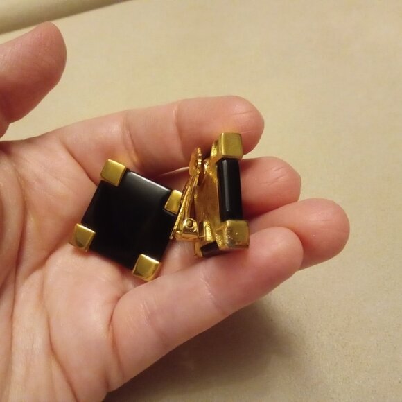 Givenchy Vintage Clip-on Earrings - Picture 6 of 10